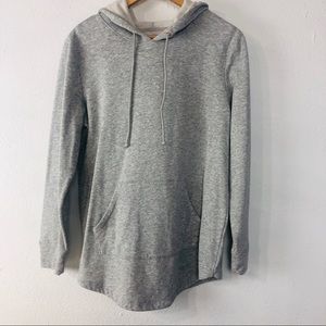 Xersion Relaxed Fit Grey Pullover Hoodie
